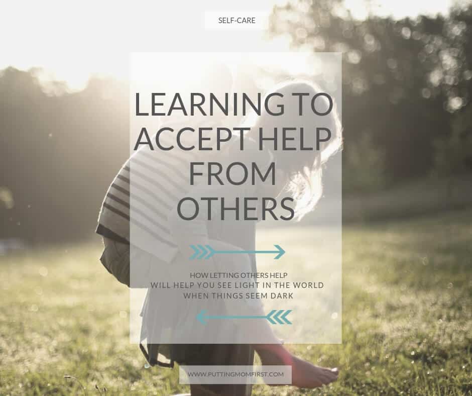 Learning to accept help from others